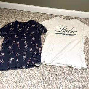 Two Polo Tshirts Size 5